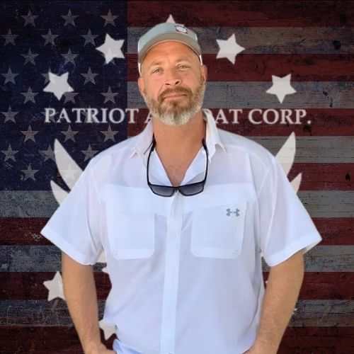 Faron Floyd, owner of Patriot Airboat Corp.