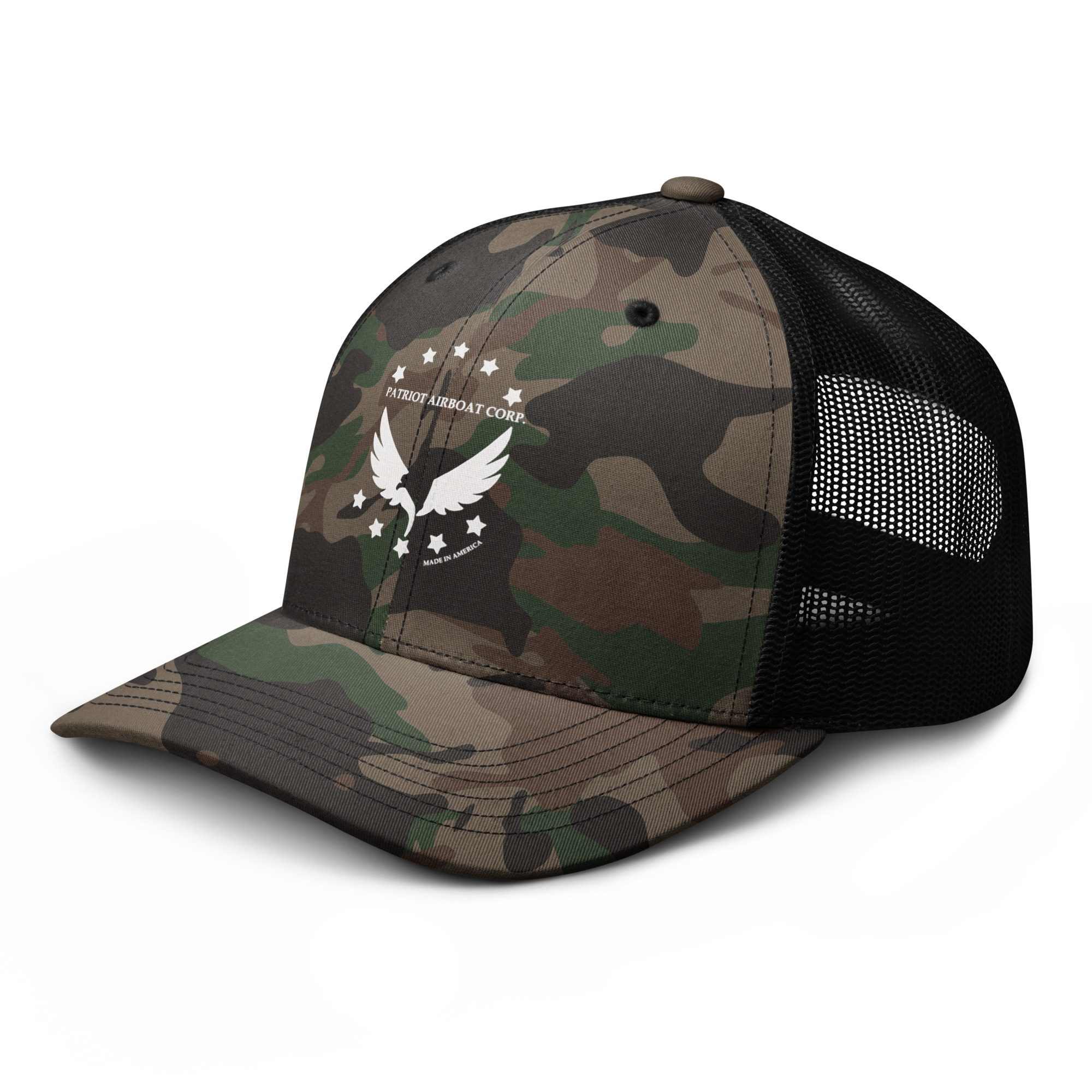 Camouflage trucker hat - Image 4