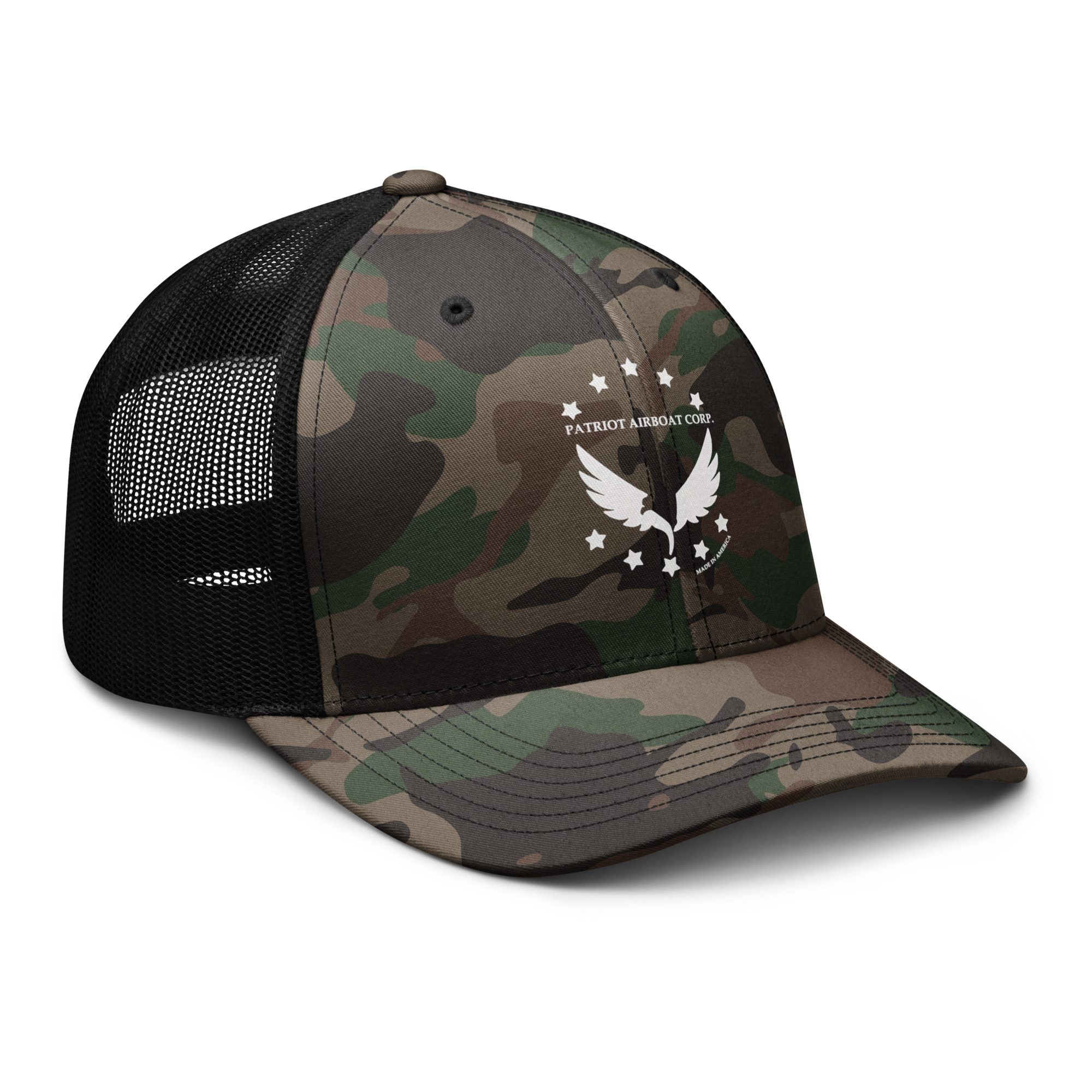 Camouflage trucker hat - Image 6