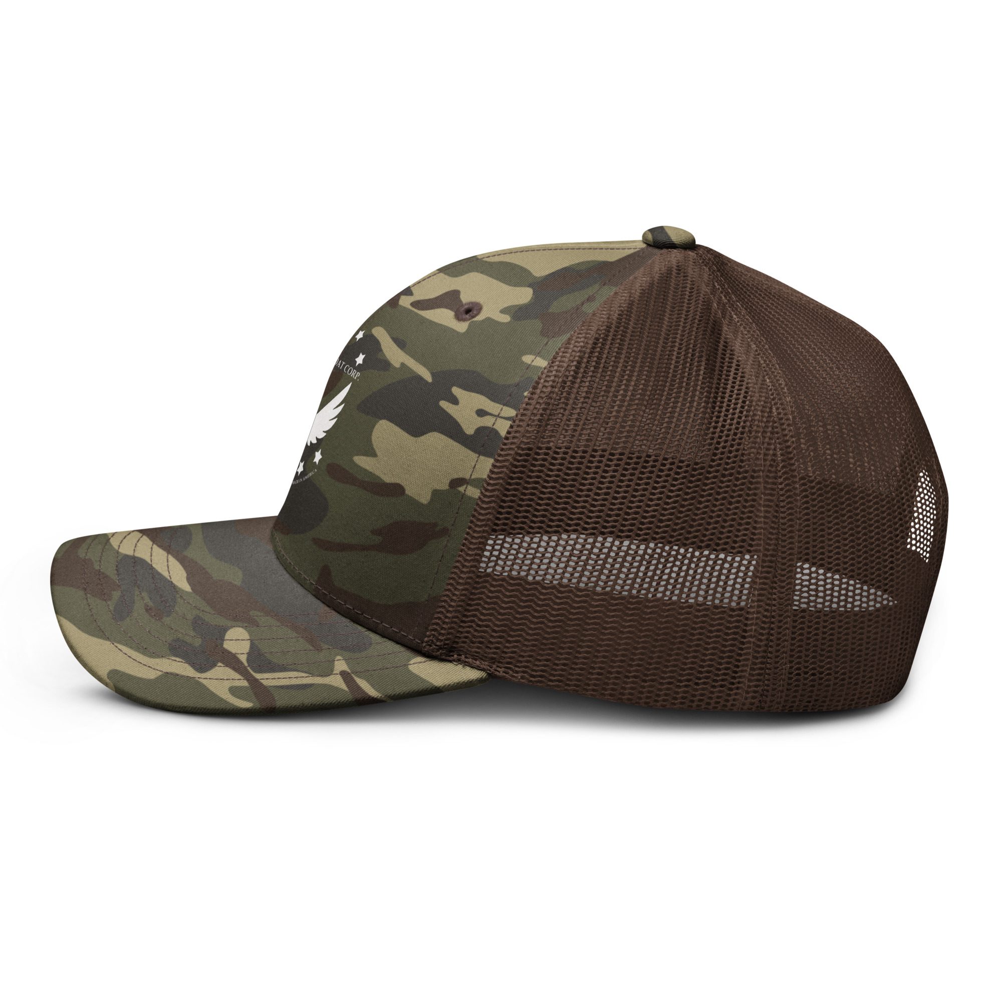Camouflage trucker hat - Image 9