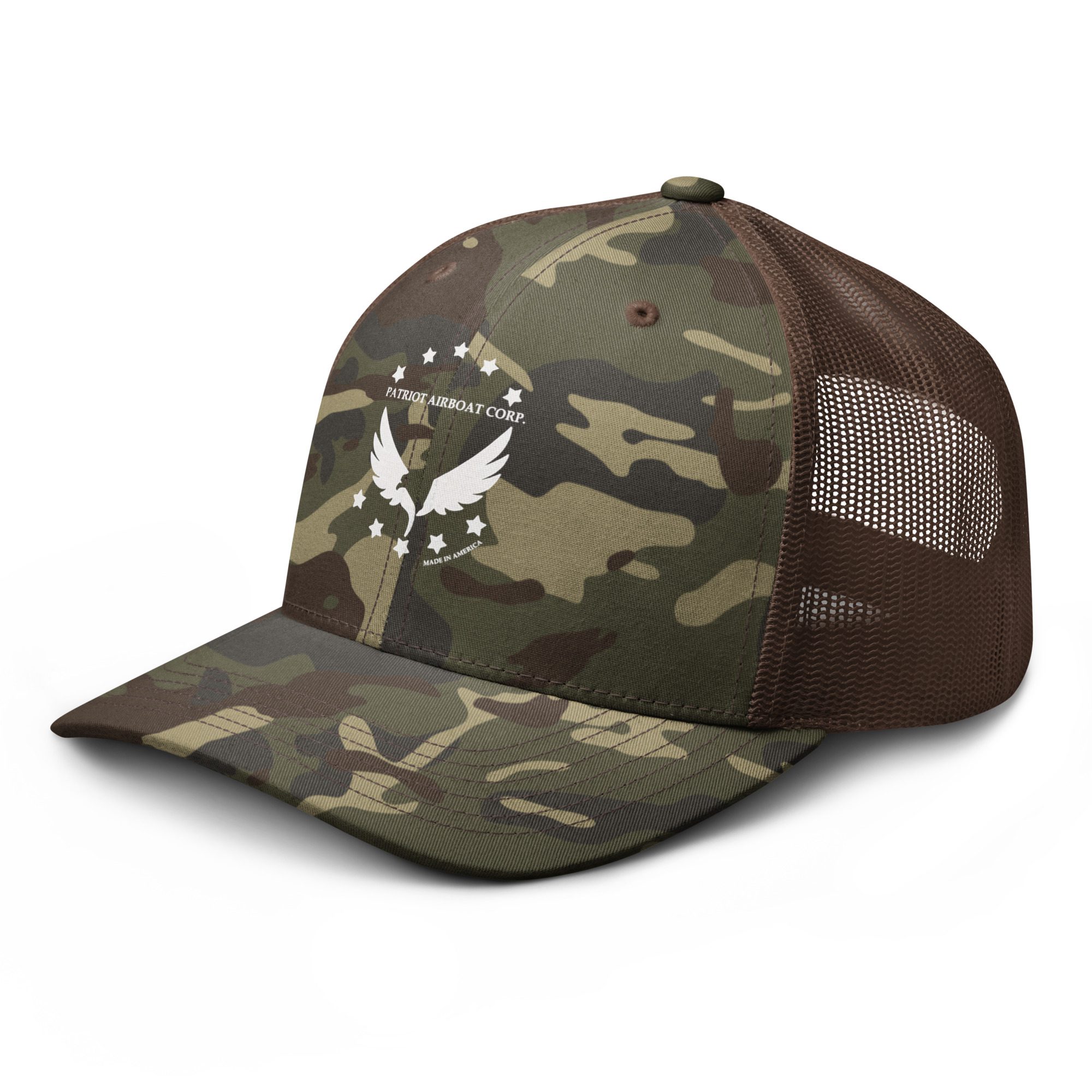 Camouflage trucker hat - Image 10