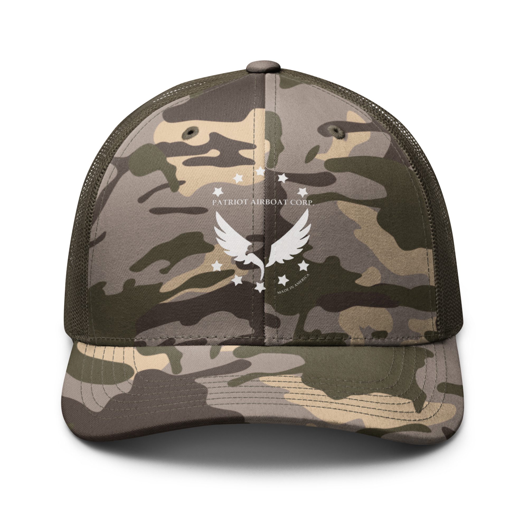 Camouflage trucker hat - Image 13