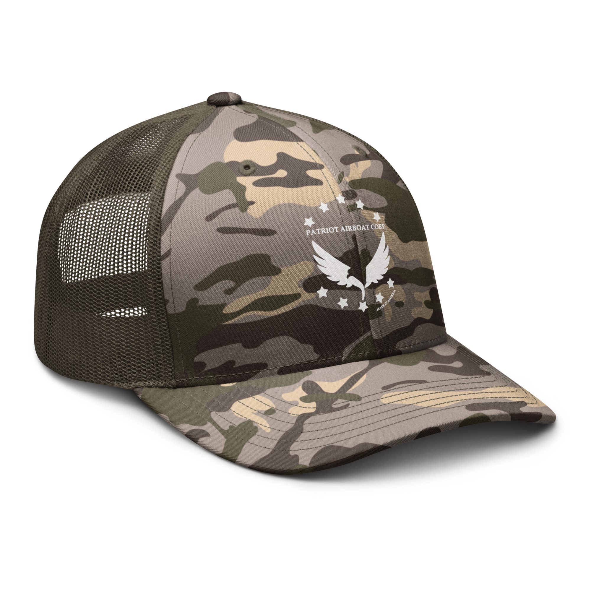 Camouflage trucker hat - Image 18