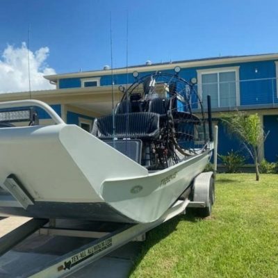2005 Panther Airboat, Front of Boat