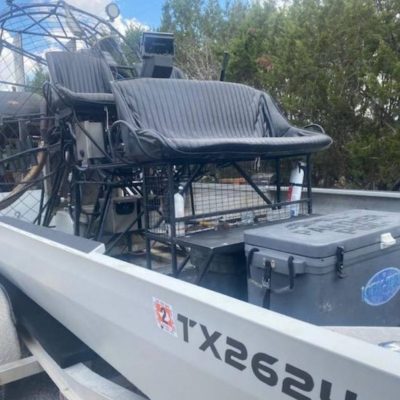 2005 Panther Airboat, Seating and Side View