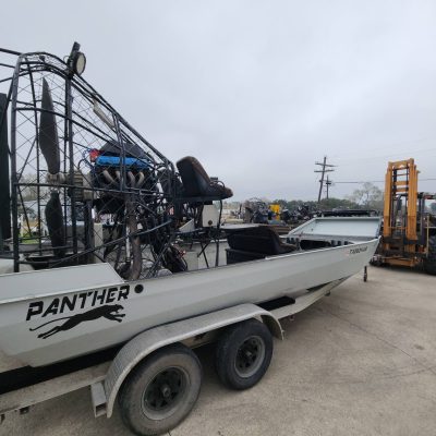 side view of 2005 panther airboat