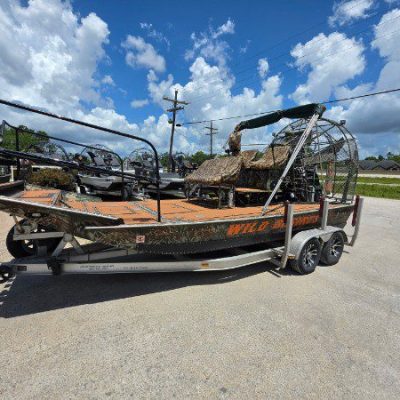 2017 Diamondback for Sale by Patriot Airboats (front)