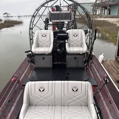 front view of 2025 Patriot airboat